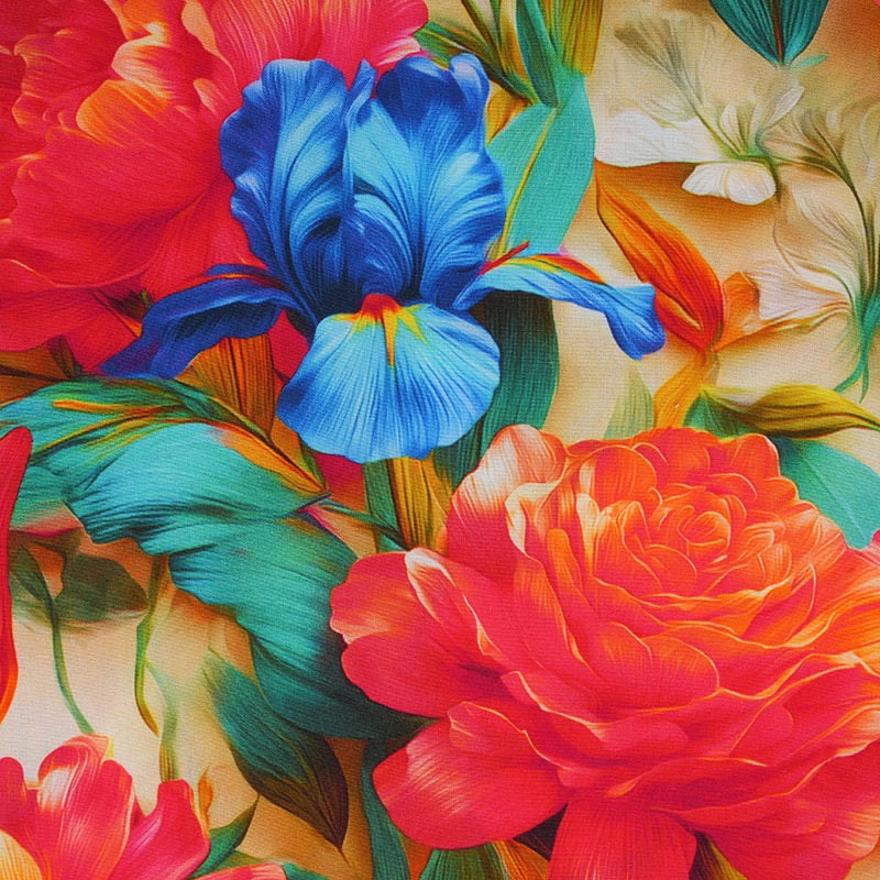 نسيج طباعة تفاعلي من الرايون صديق للبيئة